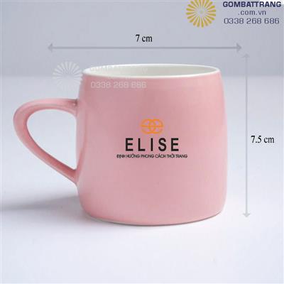 Ly sứ quà tặng in logo theo yêu cầu giá rẻ