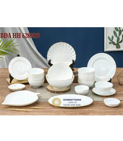 Mẫu bát đĩa gốm sứ- Thiết Kế Hiện Đại Chuẩn Resort 5 sao