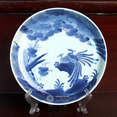 Mua đĩa gốm cổ vẽ Hạc Rập rẻ đẹp nhất