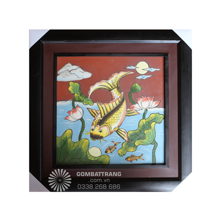 tranh-gom-hoa-sen-ca-chep-Bat-Trang-cao-cap
