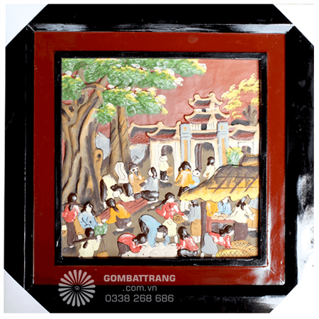 tranh-gom-ve-phien-cho-que-xua