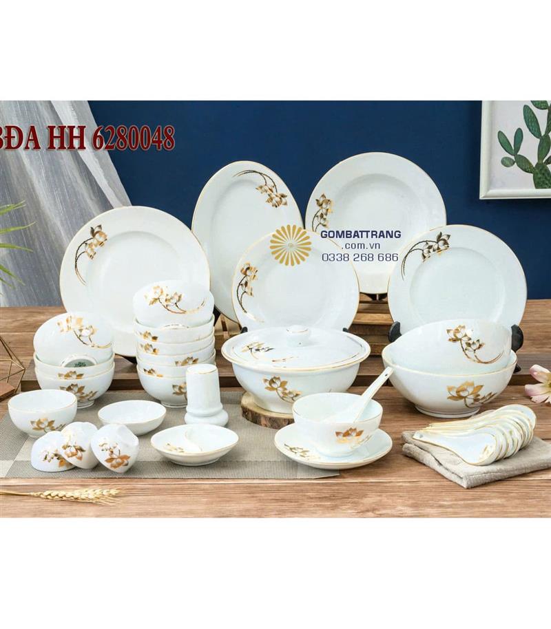 Bộ chén đĩa cao cấp bát tràng- Nâng tầm không gian bếp