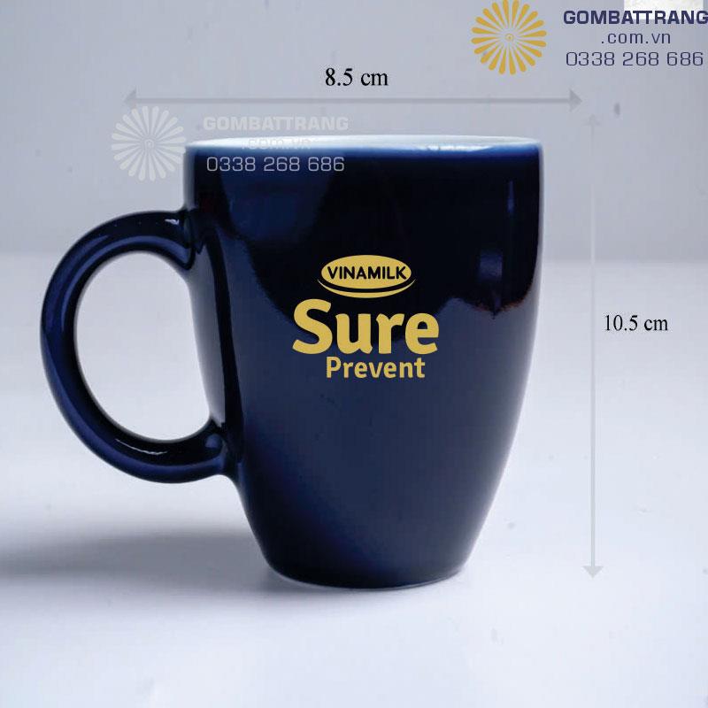 Cốc sứ giá rẻ Bát Tràng in logo theo yêu cầu