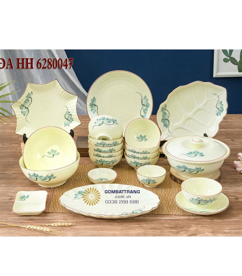 Đĩa sứ bát tràng- Sự kết hợp truyền thống & hiện đại