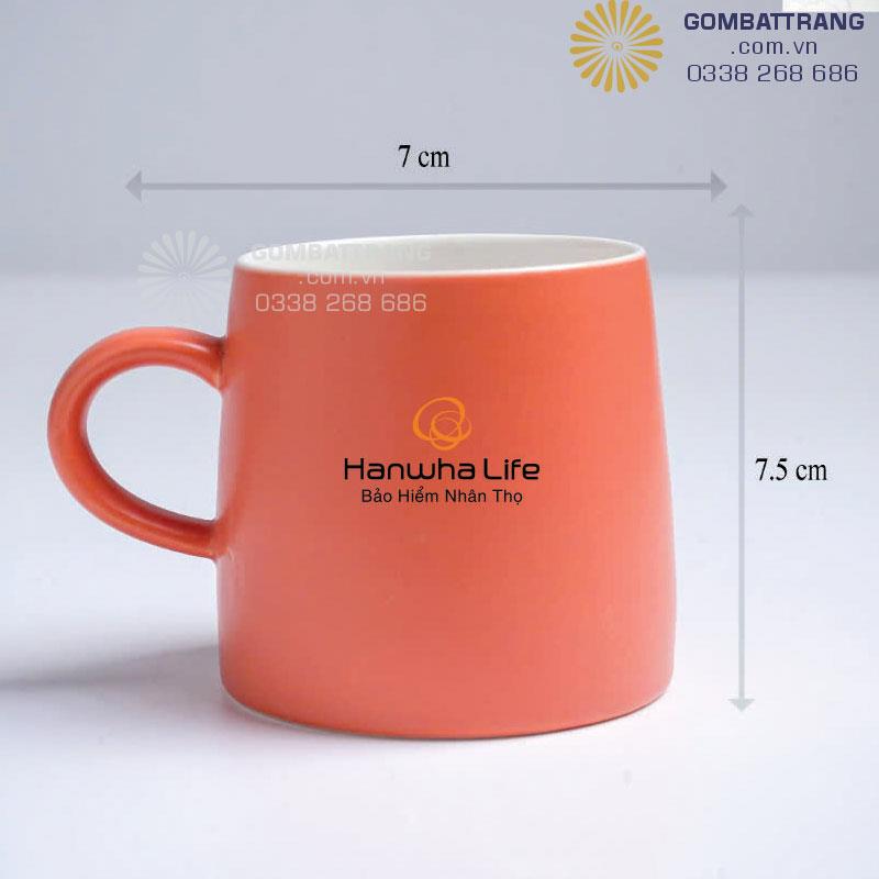 In chữ lên ly sứ theo yêu cầu giá rẻ