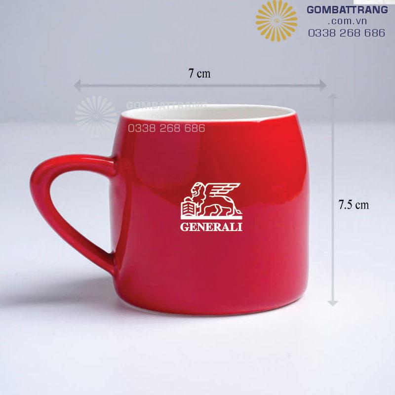 In cốc sứ giá rẻ quà lưu niệm bằng gốm sứ