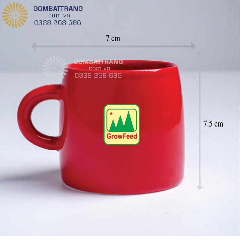 Làm ly sứ quà tặng gốm Bát Tràng cao cấp