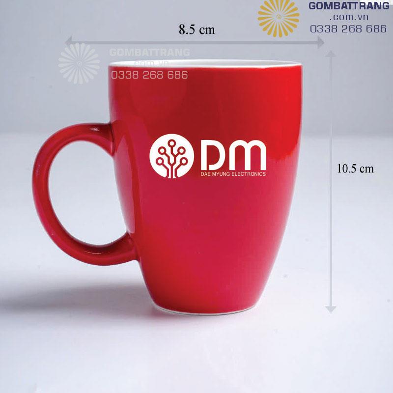 Quà tặng ly sứ Bát Tràng in logo theo yêu cầu