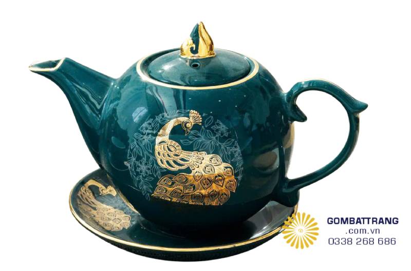 Thiết kế đồng bộ giúp bộ cốc chén giữ được sự gọn gàng, sạch sẽ và trang nhã trên bàn trà, kể cả trong không gian hiện đại hay truyền thống.