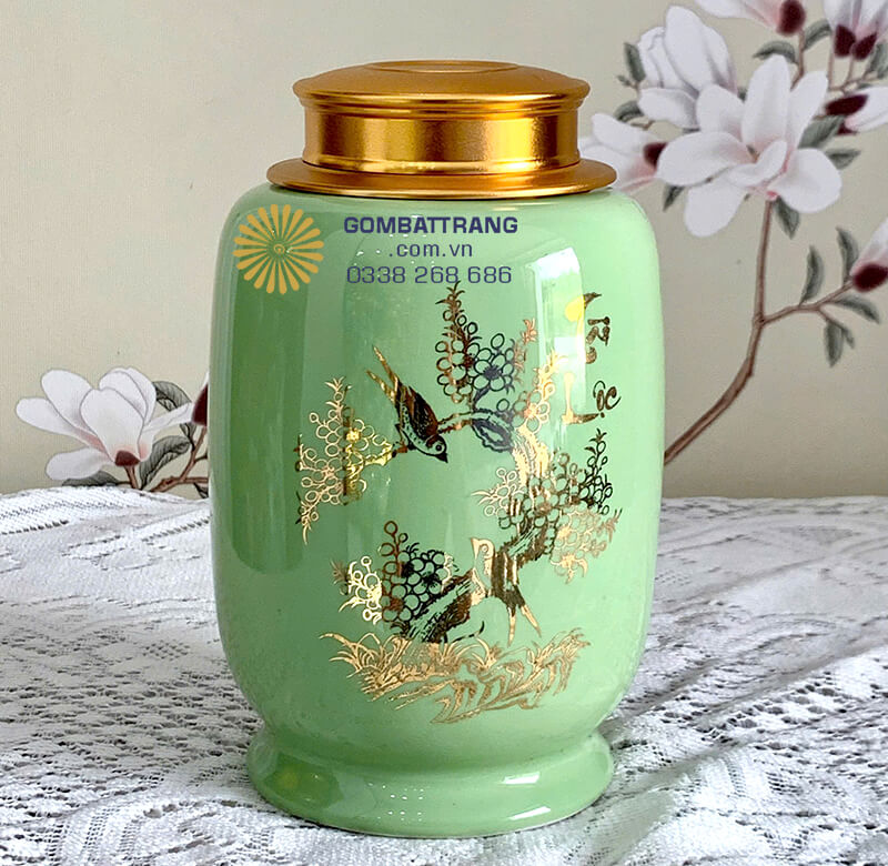 Lọ đựng trà phong thủy kích hoạt nguồn năng lượng tích cực, giúp gia chủ thu hút vận may trong công việc kinh doanh