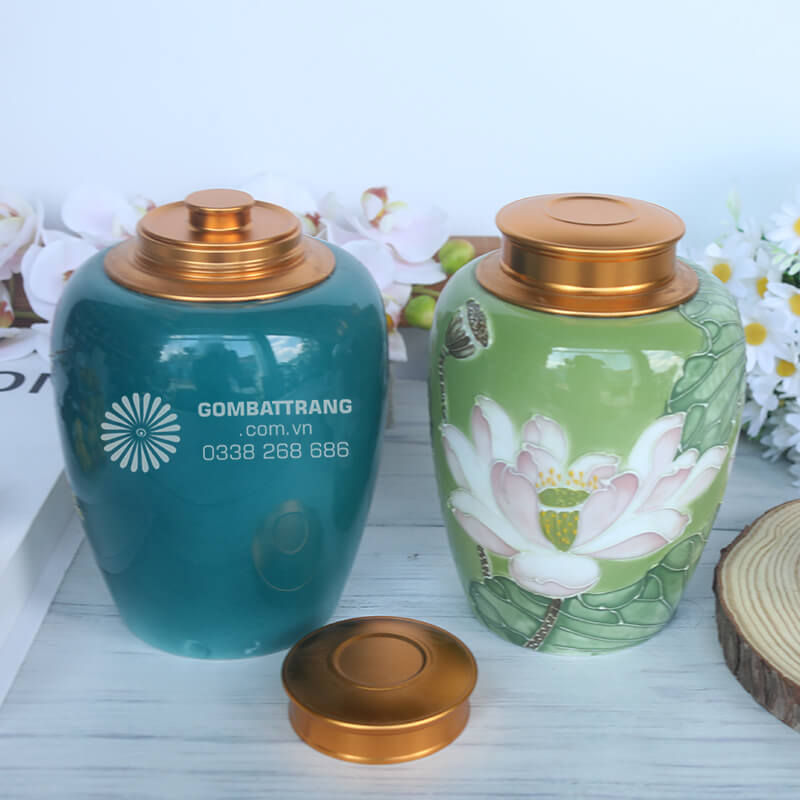 Bán hộp đựng trà chất liệu gốm sứ, chúng tôi cam kết mang đến sản phẩm chính hãng