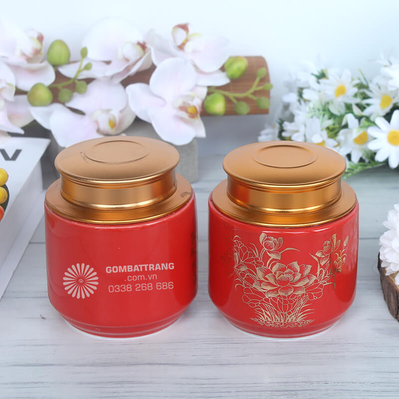 Hũ đựng trà bát tràng mang ý nghĩa kinh doanh thuận lợi, công việc hanh thông