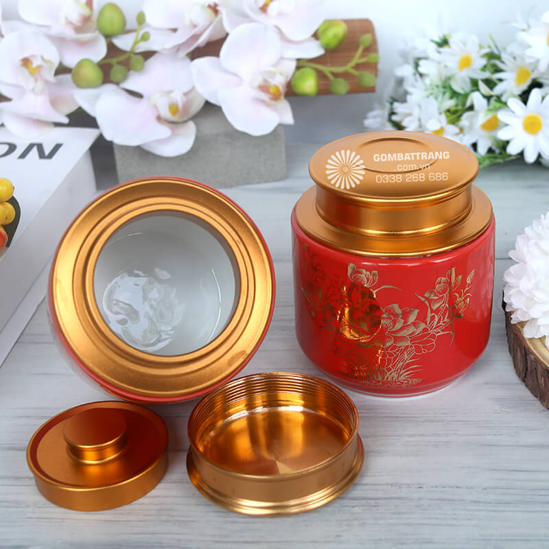 Hộp đựng trà cao cấp vừa thiết thực vừa mang giá trị tinh thần cao, thể hiện sự quan tâm và chúc phúc tốt đẹp đến người nhận