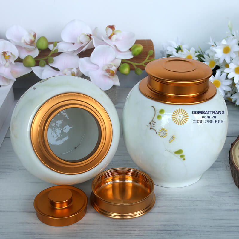 hộp đựng chè đẹp là biểu tượng cho lời chúc thịnh vượng, bình an và tinh tế trong thưởng trà