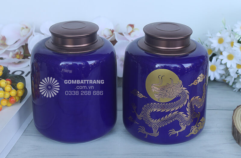 Lọ đựng trà không chỉ đáp ứng tối ưu nhu cầu bảo quản trà mà còn mang đến giá trị phong thủy đặc biệt