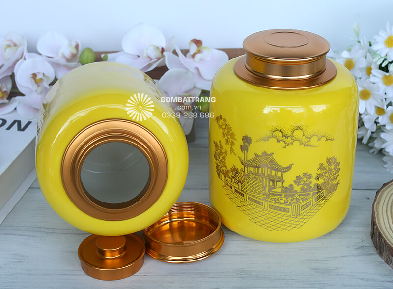 Hộp đựng chè mang ý nghĩa phong thủy may mắn