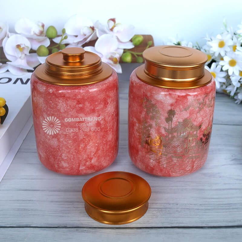 Hop dung tra chứa đựng giá trị thẩm mỹ và phong thủy tích cực