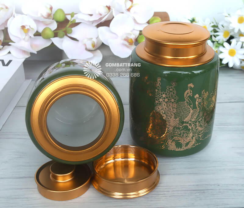 Hộp đựng trà cao cấp là điểm nhấn cho không gian sống