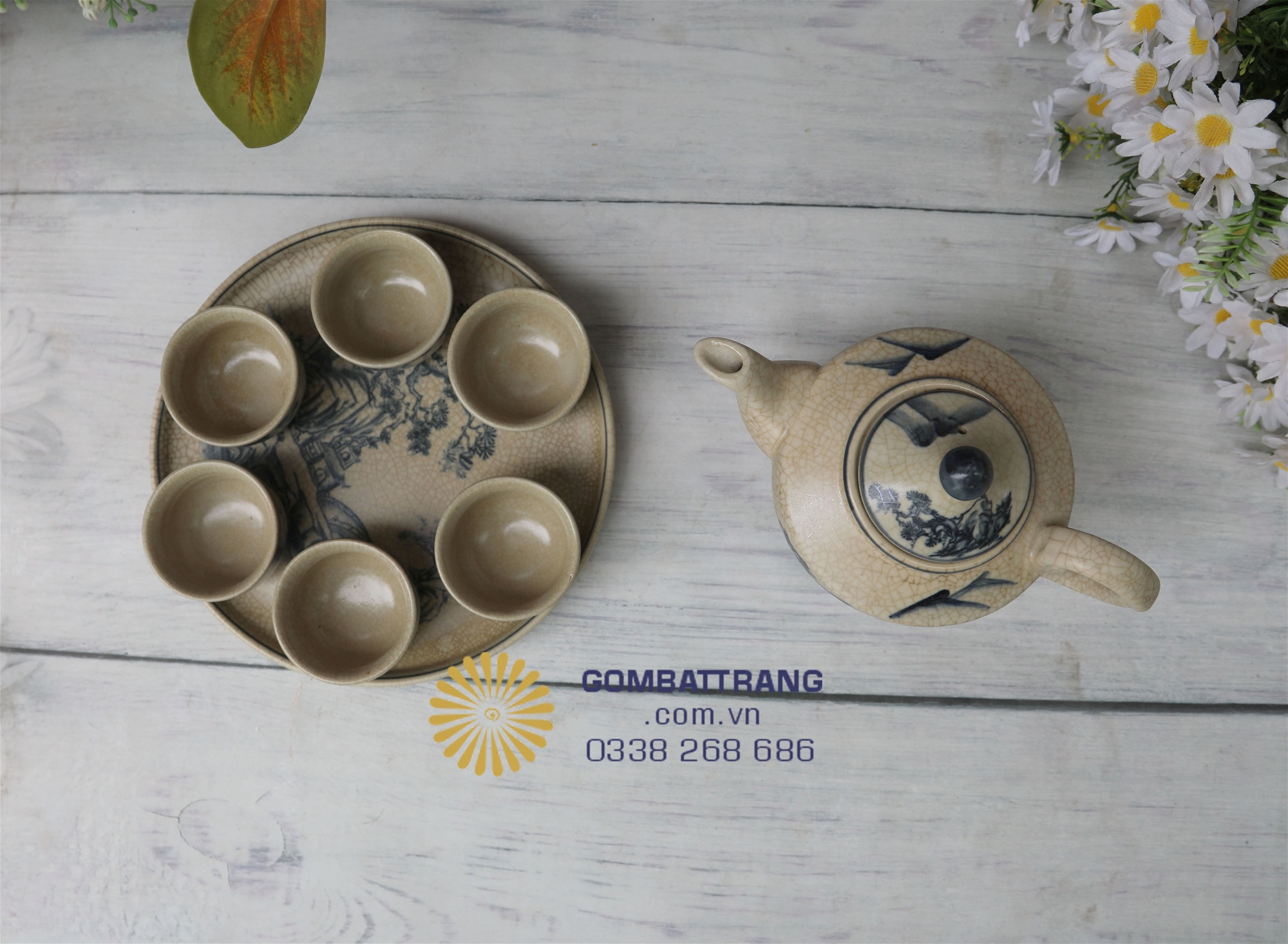 Họa tiết trang nhã và chất liệu từ Đất Hồng Sa thượng hạng kết hợp mang lại sự thịnh vượng và may mắn