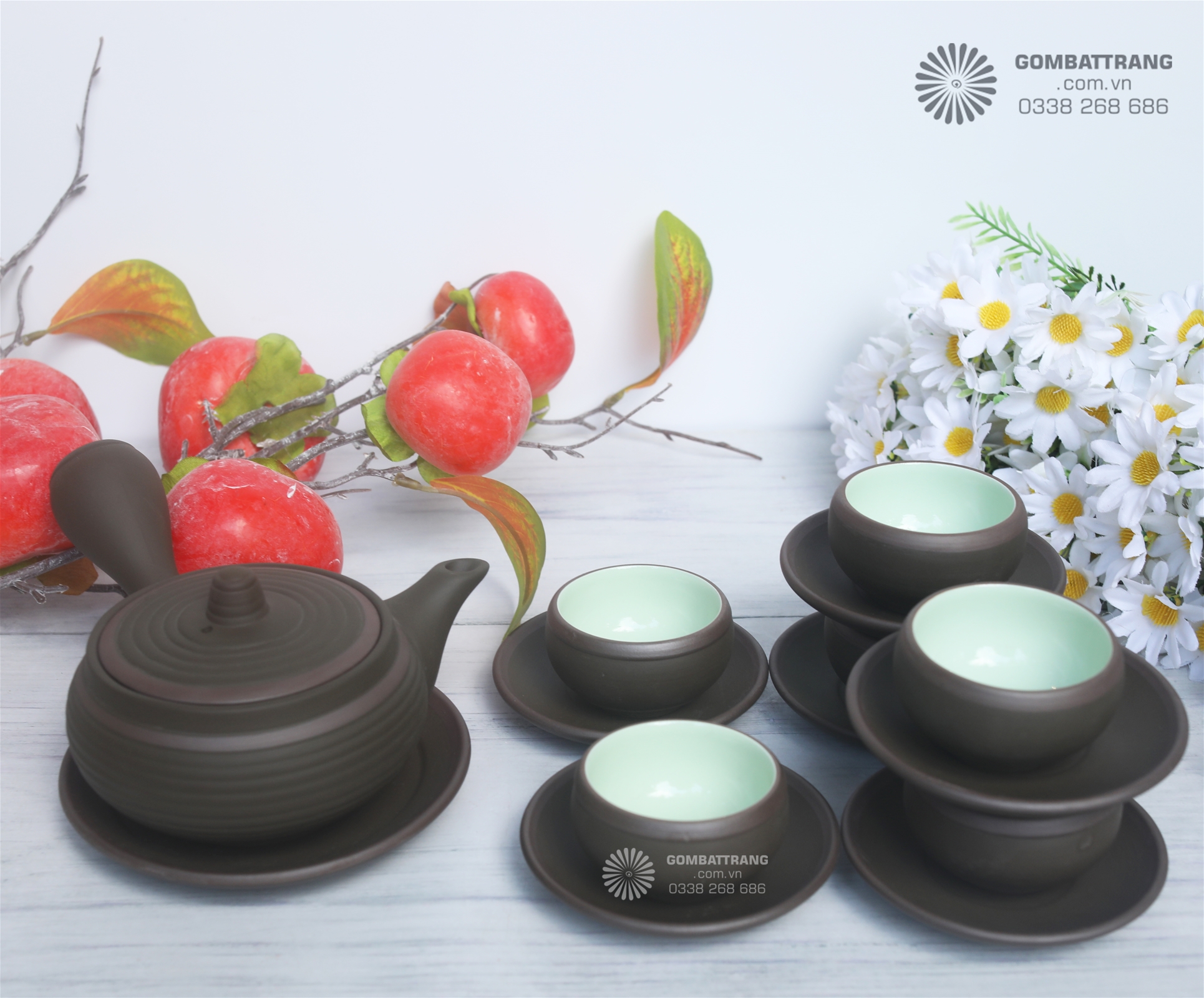 Bộ sản phẩm hàng chuẩn, chính hãng từ Bát Tràng - chất men đẹp bóng bẩy