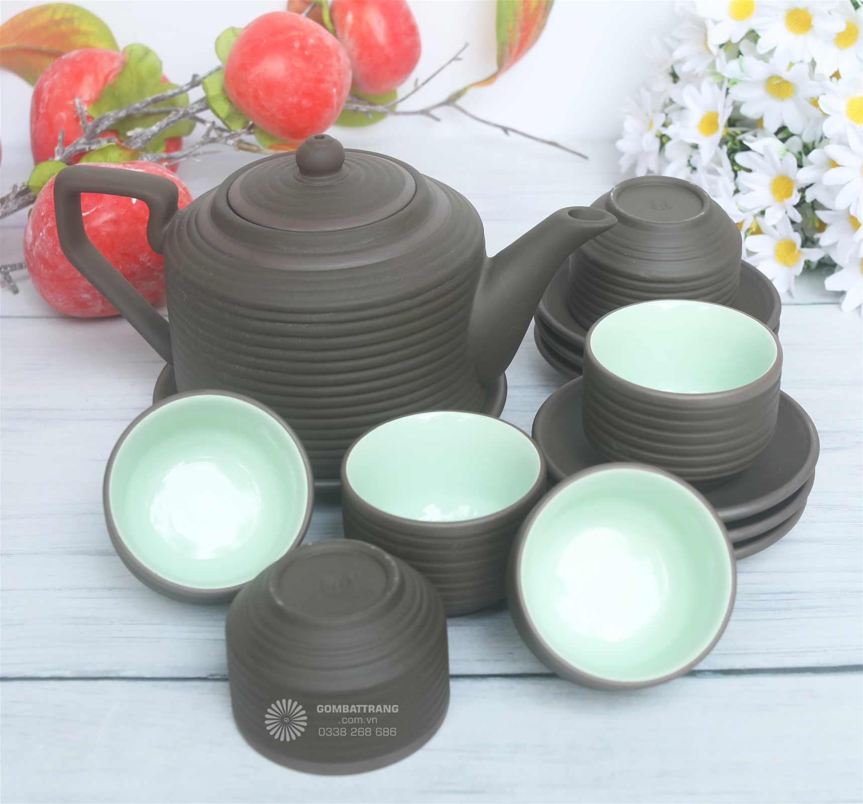 Trọn bộ ấm pha trà cao cấp, phù hợp với mọi không gian trà đạo
