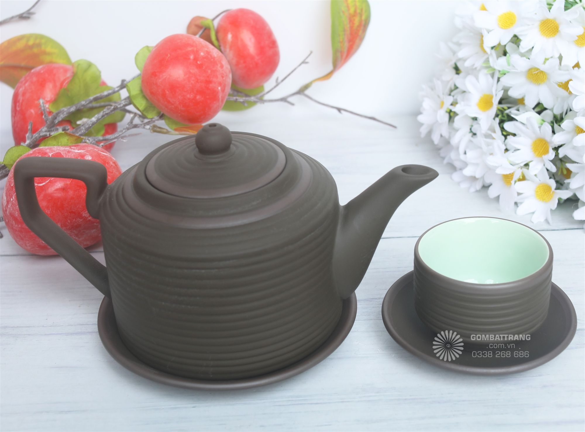 Bộ ấm pha trà dung tích lớn