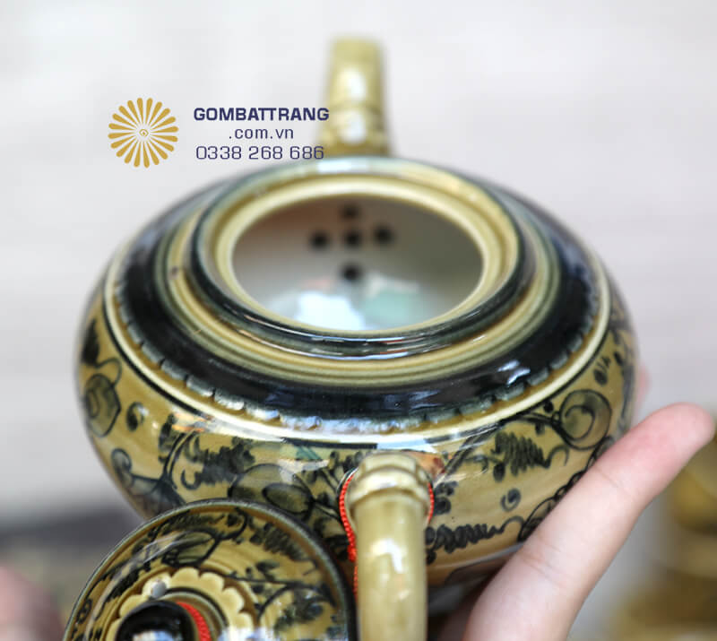 Thiết kế lỗ lọc trà hình tổ tò vò có công dụng lọc trà cực tốt