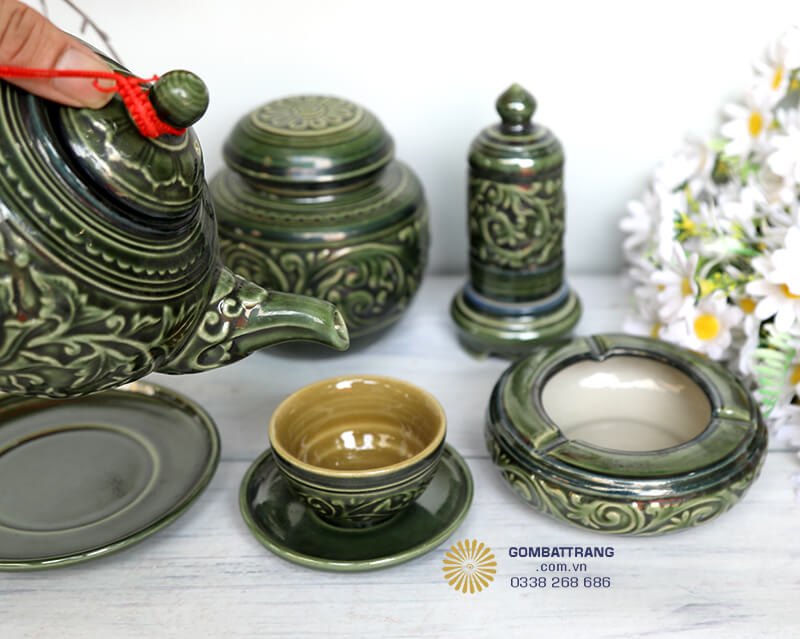 Bộ cốc chén uống trà này phù hợp với mọi phong cách nội thất từ cổ điển đến hiện đại