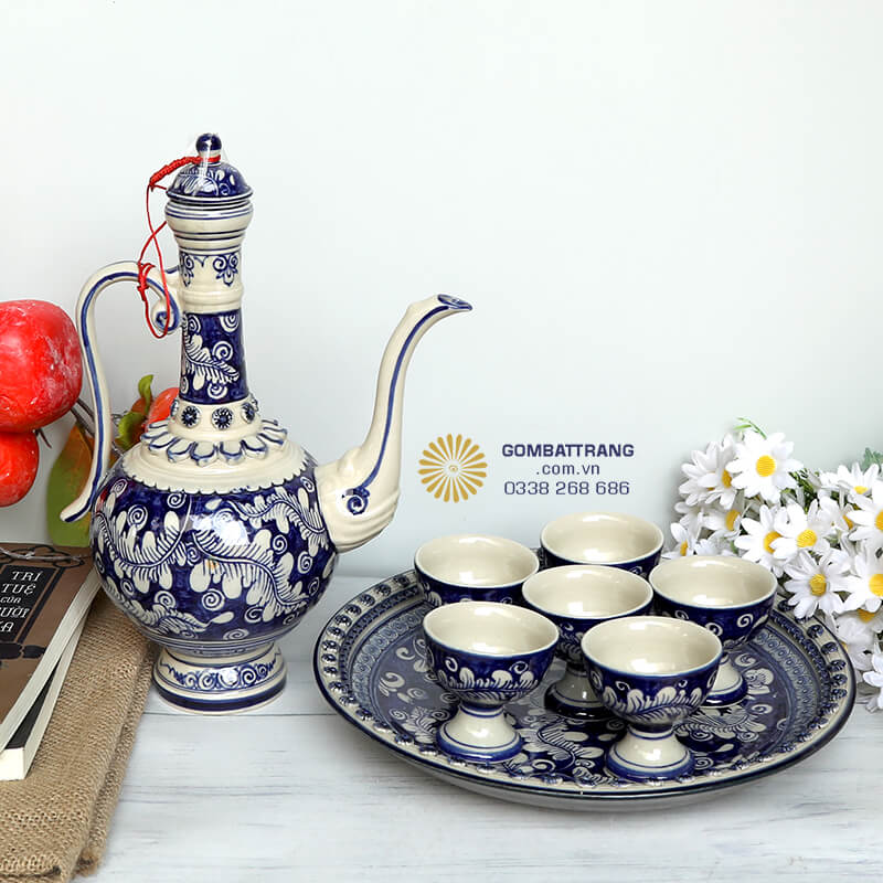 Bộ ấm chén đẹp cao cấp&nbsp;giúp giữ trọn hương vị và nhiệt độ trà lý tưởng