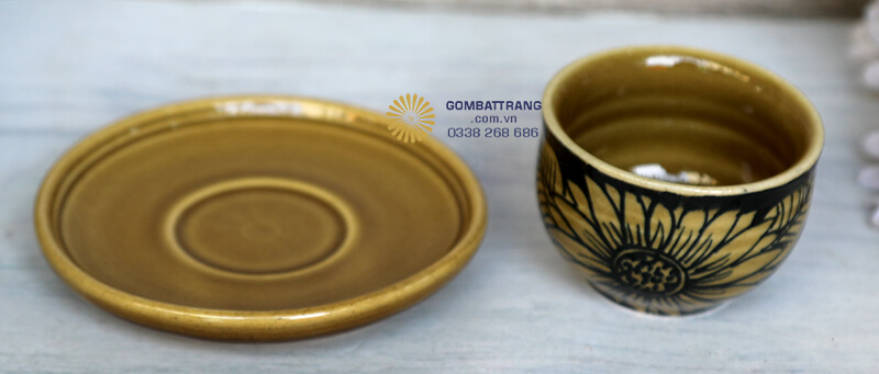 Bộ chén trà - Tinh hoa của bộ chén trà bát tràng