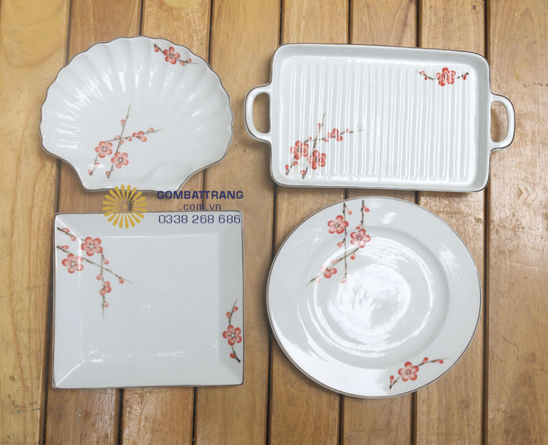 Bát đĩa cao cấp từ đôi bàn tay tài hoa của nghệ nhân làng gốm truyền thống