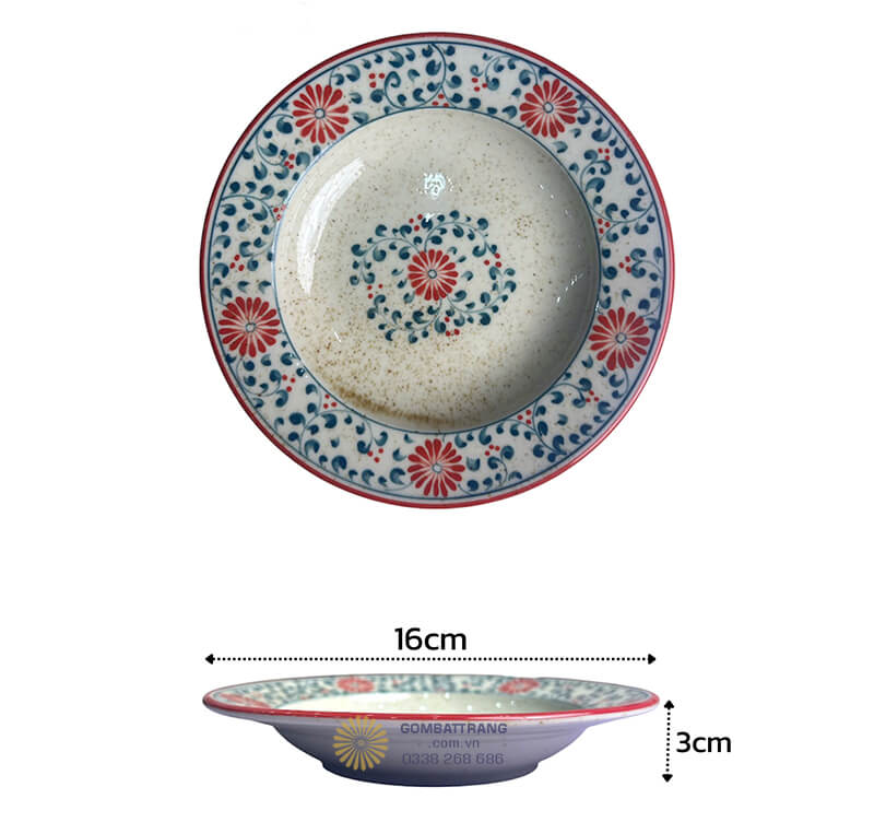 Bát đĩa gốm sứ bát tràng là khoản đầu tư xứng đáng cho những gia đình yêu thích vẻ đẹp truyền thống