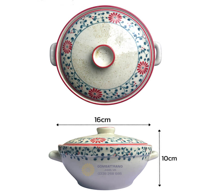 Bát đĩa gốm sứ bát tràng không chỉ đẹp mắt mà còn tiện dụng cho việc trang trí bàn ăn chuyên nghiệp
