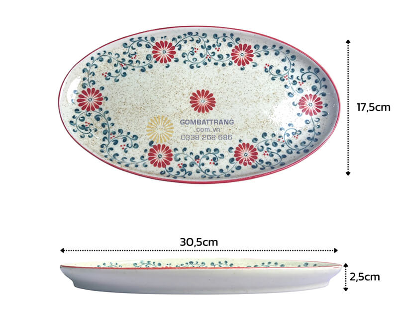 Bộ bát đĩa bát tràng mang chất lượng vượt trội và thiết kế cực đẹp và sang