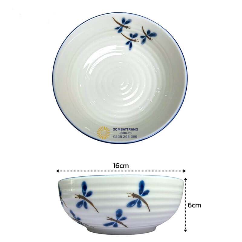 Bộ bát đĩa đẹp bát tràng còn có độ bền cao và khả năng giữ nhiệt tốt nhờ đặc tính của chất liệu gốm sứ