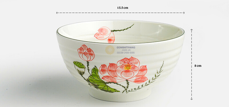 Bộ bát cơm bao gồm 10 chiếc