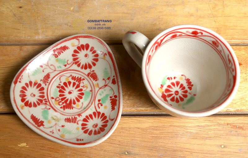 Chén Uống Trà Nhỏ Gốm Sứ Bát Trang Mang&nbsp;Nét Đẹp Trà Đạo Việt