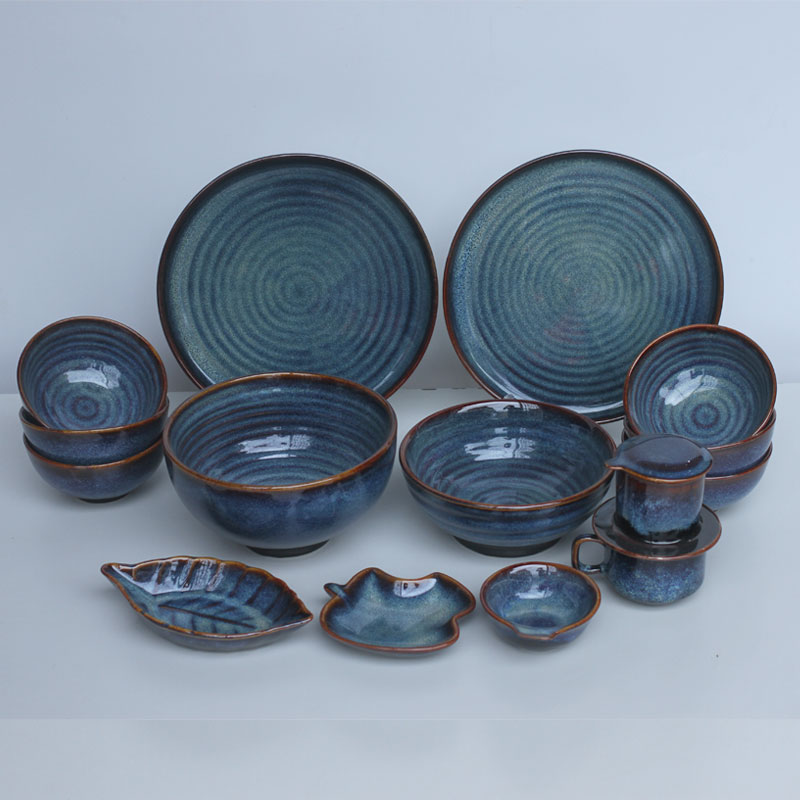 Bát đĩa gốm sứ Bát Tràng, sứ sạch, vẽ tay cao cấp