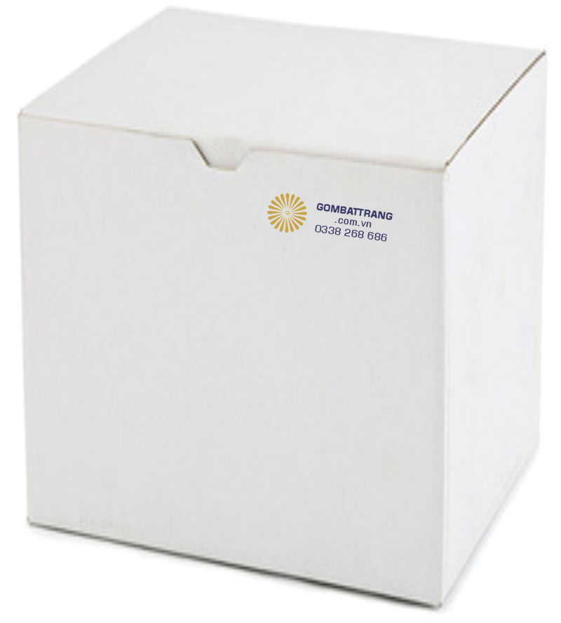 Hộp đựng bằng carton cứng, tránh va đập, đẹp, lịch sự, vận chuyển dễ dàng, sang trọng